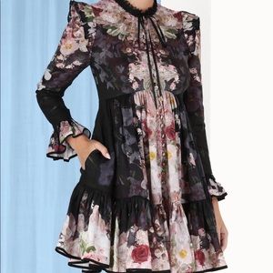 DANCER TIE NECK MINI